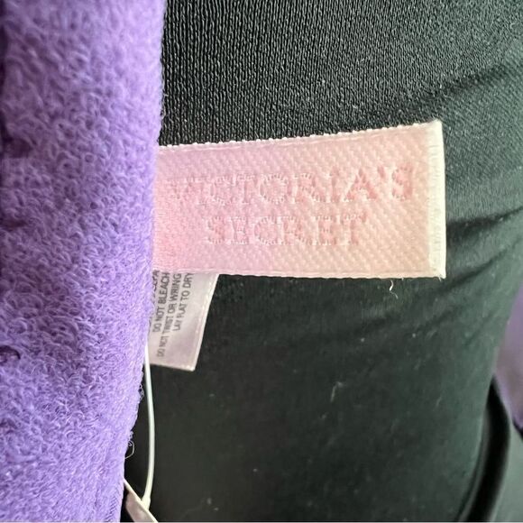 Vintage 90’s Victoria’s Secret Purple floral Lace mesh Bustier NWT - Picture 7 of 8